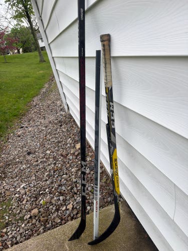 Broken Hockey Sticks