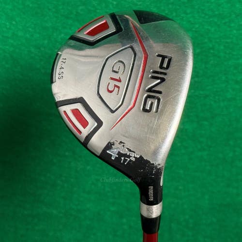 Ping G15 Draw 17 Fairway 4 Wood Ping TFC 149 F Graphite Soft Regular