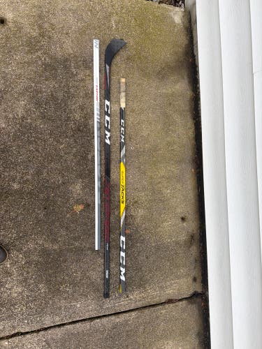 Broken Hockey Sticks