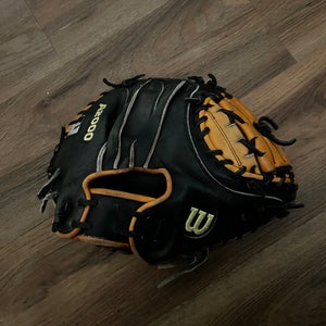 Wilson A2000 RH Catcher's Baseball Glove 32.5" (Used)
