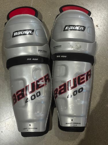 Senior Bauer Nexus 400 Shin Pads 14" (Used)