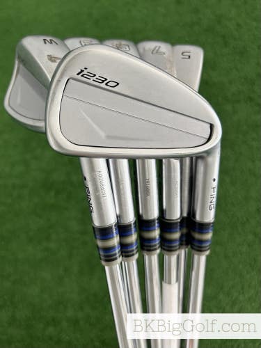Ping i230 Iron Set 5-W / Dynamic Gold 120 Stiff +1/2