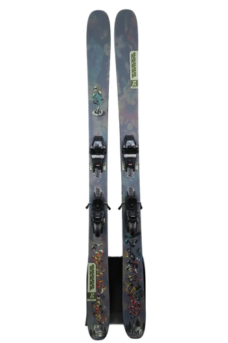 USED 2025 K2 Reckoner 102 Skis 177cm with Marker Griffon 13 TCX Bindings