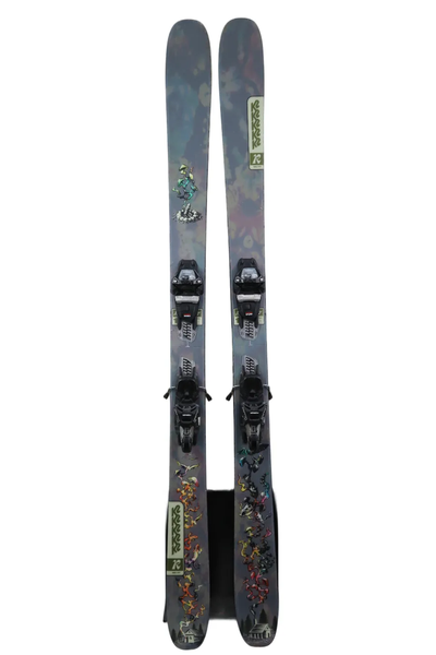 USED 2025 K2 Reckoner 102 Skis 177cm with Marker Griffon 13 TCX Bindings