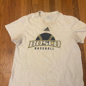 St John Bosco Braves High School Adidas Short Sleeve Baseball Top T-Shirt Fair
