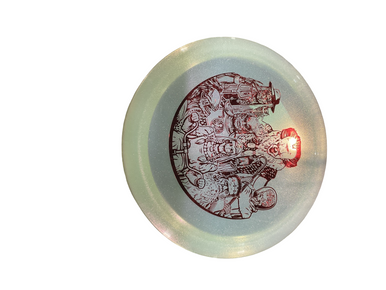 Used Westside HORROR MOVIE CHARACTERS DRIVER Disc Golf Driver White 11834-S000049997