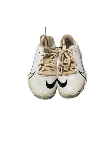 Used Nike NIKE DIAMOND BB/SB Cleats White Youth 12.0 11834-S000050018