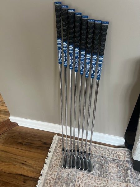 Men's 2021 TaylorMade RSi Left Hand Iron Set Stiff Flex Steel Shaft (Used)