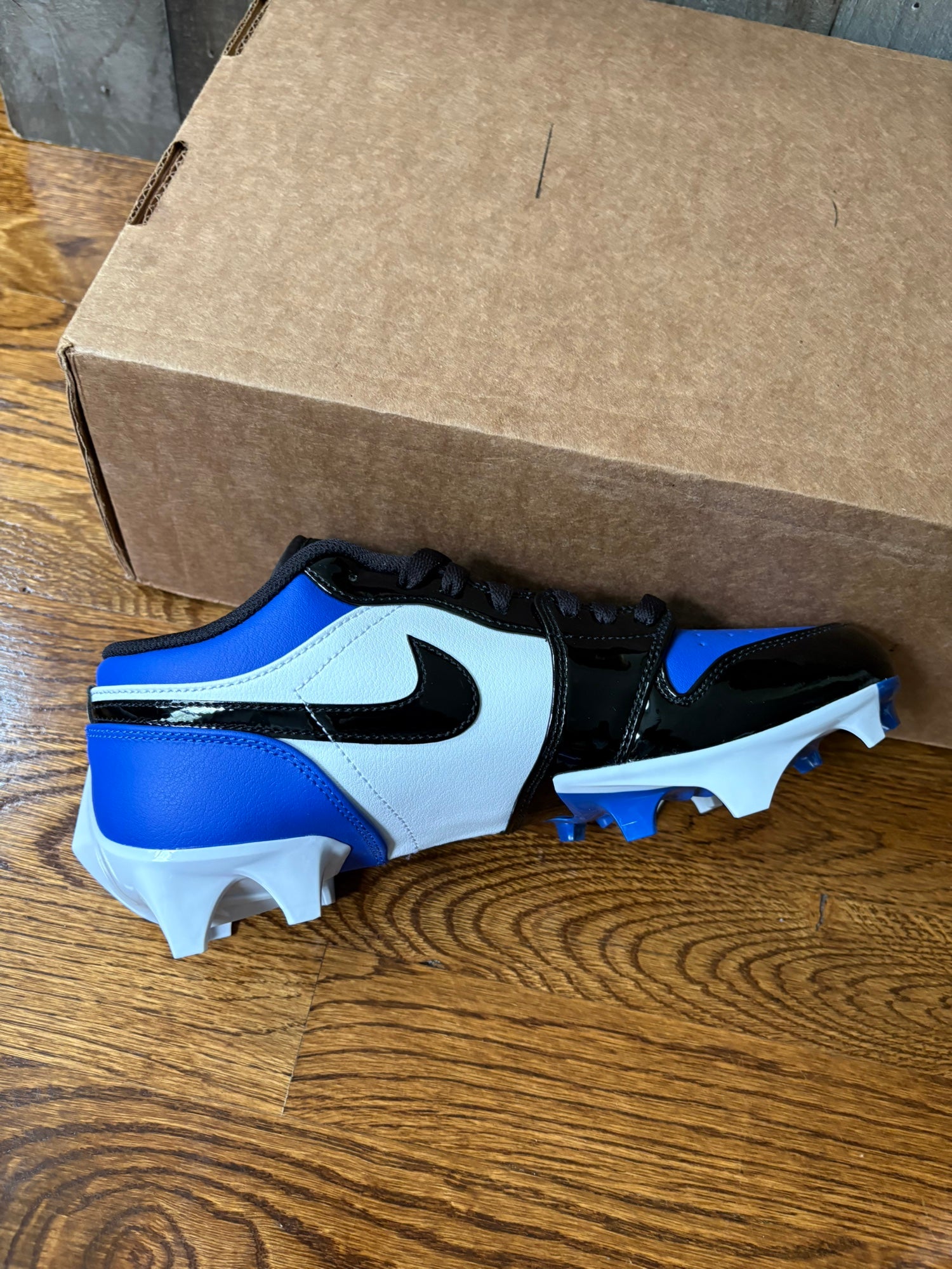 Nike Air Jordan 1 Low TD Football Royal Black White Men
