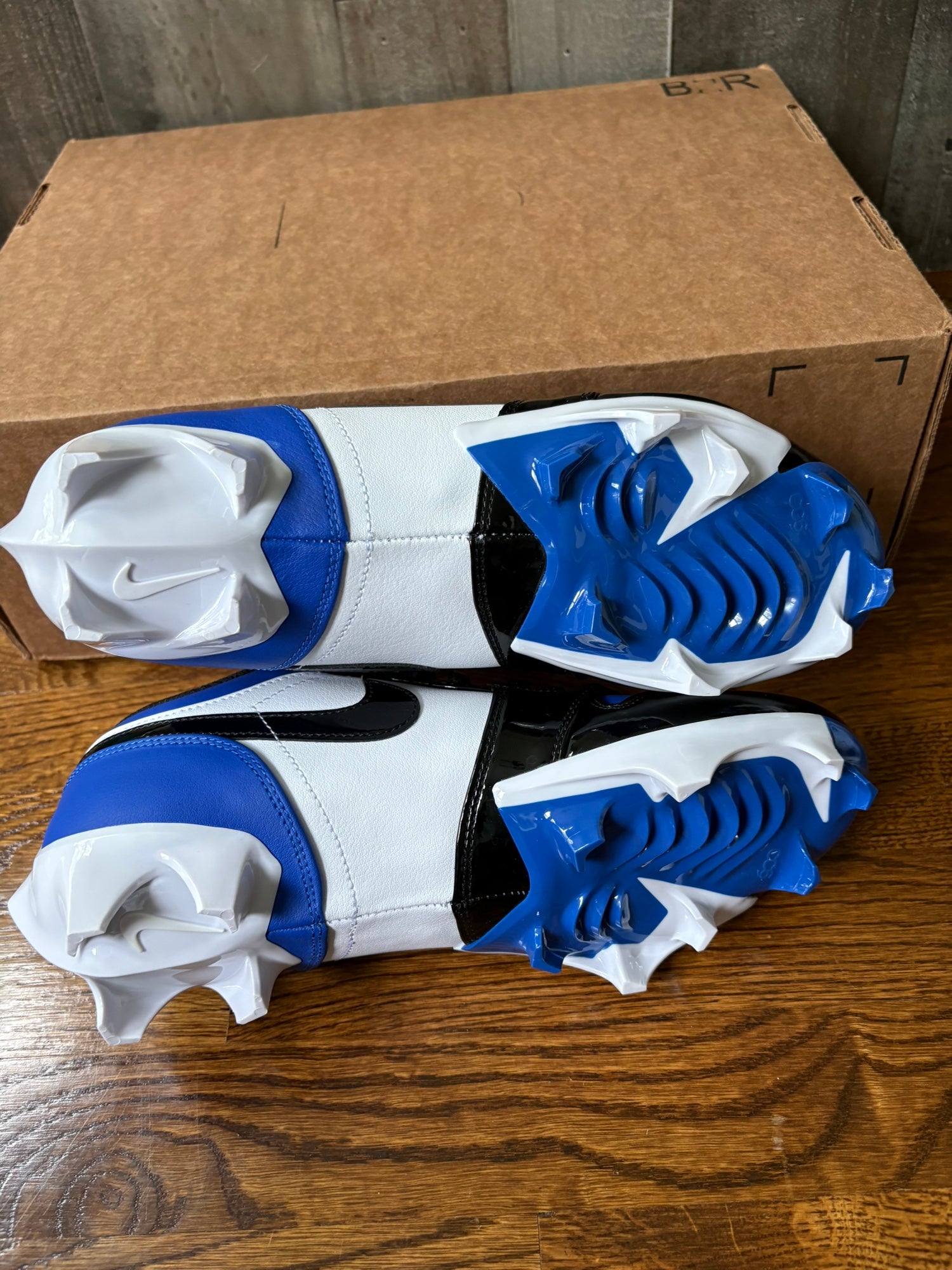 Nike Air Jordan 1 Low TD Football Royal Black White Men