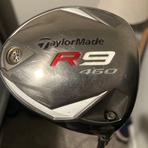 2009 TaylorMade R9 460 Right Handed Driver Stiff Flex 9.5 Loft (Used)