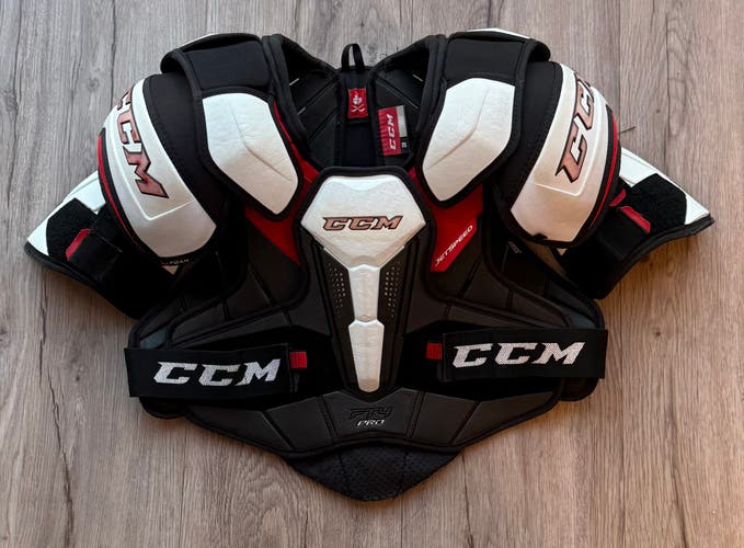 Large Senior CCM JetSpeed FT4 Pro Shoulder Pads (Used)