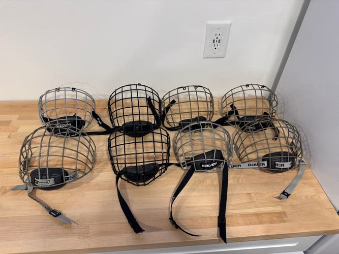 Bauer Cages (price for all 8)