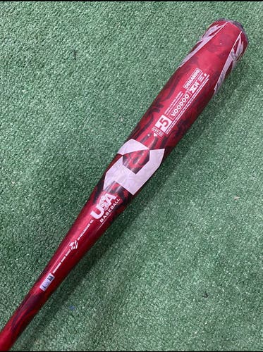 2023 DeMarini Voodoo One Alloy USABat Certified Bat (-5) 26 oz 31" (Used)