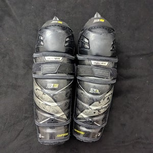 Used Bauer Supreme 3S Pro Shin Pads 11"
