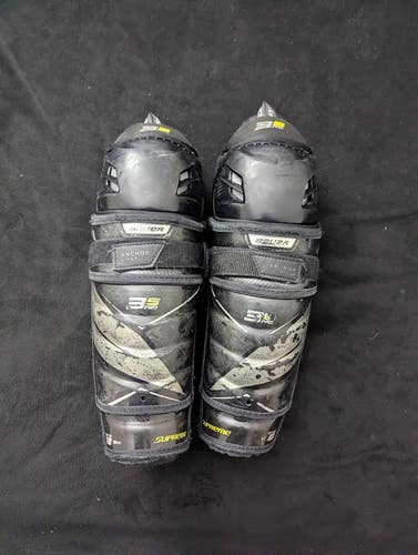 Used Bauer Supreme 3S Pro Shin Pads 11"