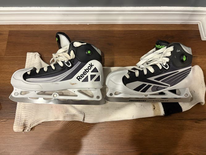 2010 Reebok 6K Hockey Goalie Skates 10 (Used)