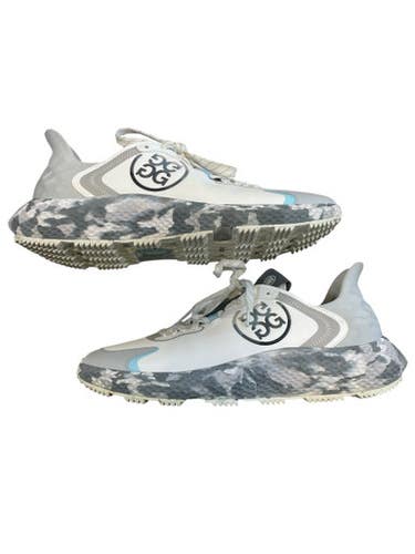Used G FORCE MG4X2 Mens Golf Shoes Grey Senior 10 11873-S000238562