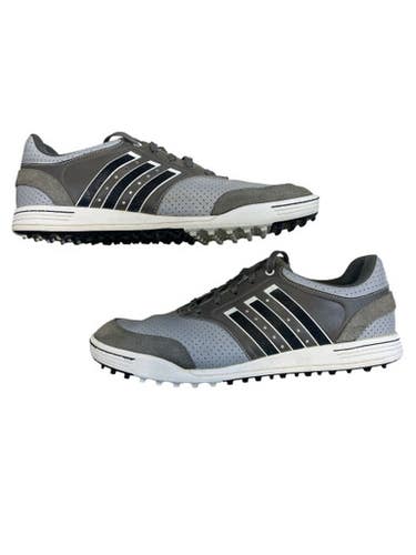 Used Adidas Mens Golf Shoes Grey Senior 11.5 11873-S000238540
