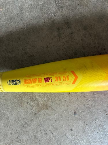 2024 Easton Hype Fire Composite USSSA Certified Bat (-5) 25 oz 30" (Used)
