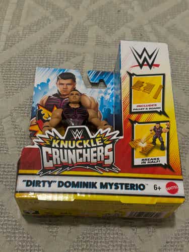 Dirty Dominik Mysterio WWE Knuckle Crunchers Mini Action Figure New