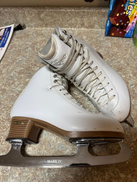 SR 6.5 Don Jackson Ultima Evo Figure Skates Adult 6 1/2 regular ice skate
