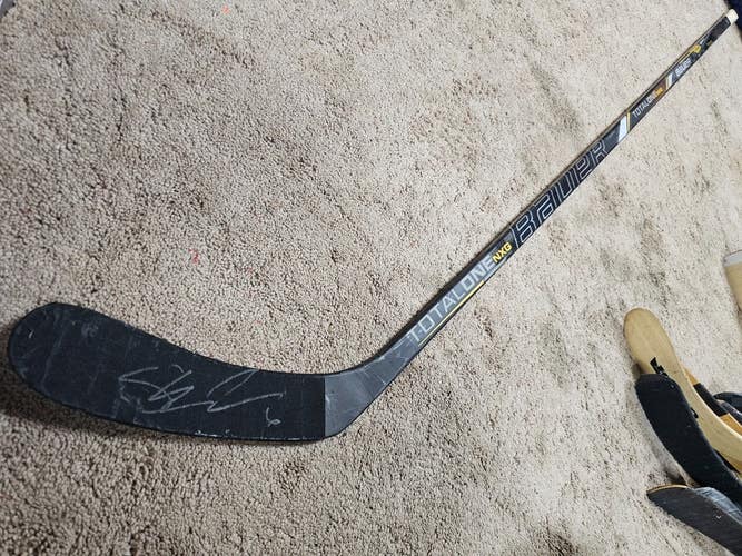 SHEA WEBER 13'14 Signed Nashville Predators NHL Game Used Hockey Stick COA