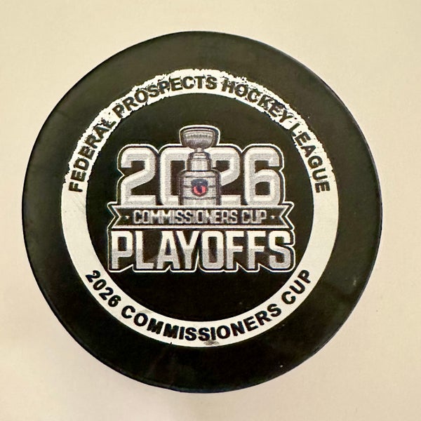 FPHL Hockey Commissioner’s Cup Playoffs 2026 Official Game Puck
