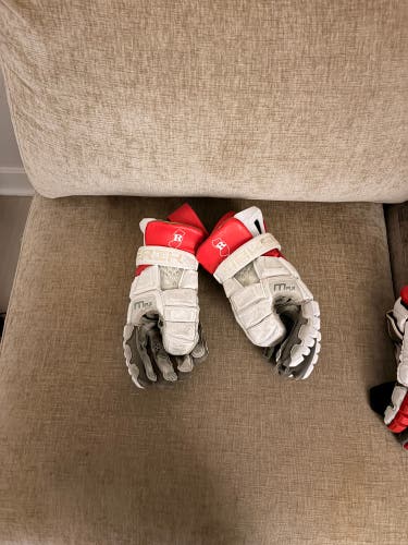 Rutgers Maverik Max Lacrosse Gloves (Used)