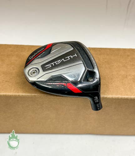 Used Right Handed TaylorMade Stealth Plus 3 Wood 15* HEAD ONLY Golf Club