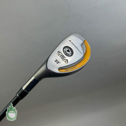 Used Left Handed Adams Golf Idea Pro 22* Hybrid Extra Stiff Graphite Golf Club