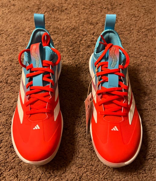 ADIDAS ADIZERO IMPACT TPU “CANDY PACK” BASEBALL CLEATS Adidas Adizero Impact TPU Candy Green Yellow Men Size 10.5  main image 4