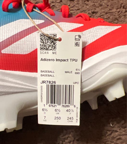 ADIDAS ADIZERO IMPACT TPU “CANDY PACK” BASEBALL CLEATS Buy adidas Adizero Impact TPU J  main image 2