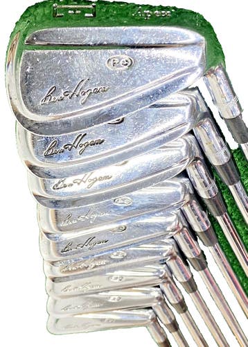 Ben Hogan PC Forged Iron Set 2-PW RH Apex 4 Stiff Steel 5i 37.5" New Jumbo Grips