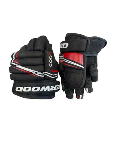 Used Sher-wood CODE Youth Gloves Black 9" 11873-S000238270