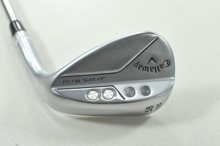 Callaway Jaws Raw Chrome 58*-10S Wedge RH NS Pro 750 Neo Regular Steel # 209449