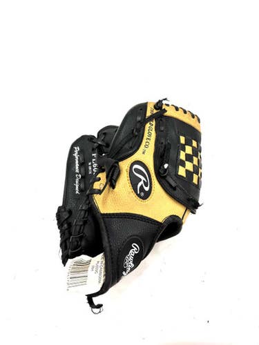 Used Rawlings PLAYERS SERIES BB/SB Glove LH Throw Black 10" 11860-S000308337