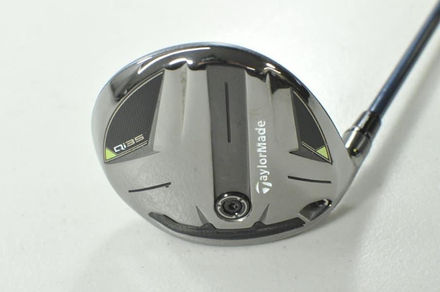 LEFT HANDED TaylorMade Qi35 3-15* Fairway Wood Stiff Denali 6.0