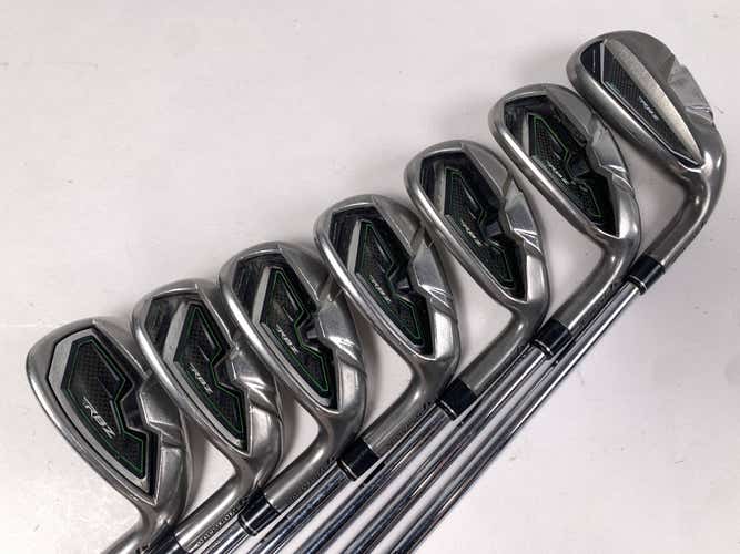 TaylorMade RocketBallz Iron Set 5-PW+AW True Temper DG S300 Stiff Steel Mens RH
