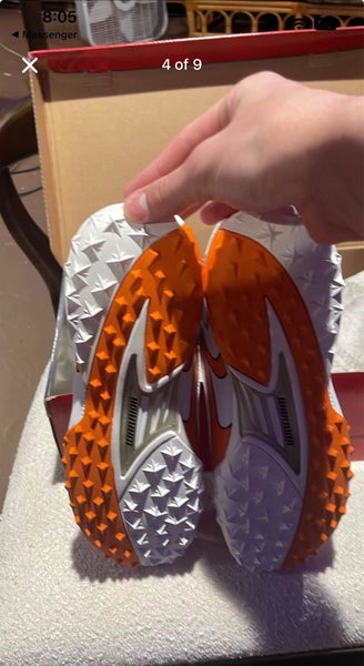 Orange Men's Size M 11.5 (W 12.5) Adult Warrior (New)