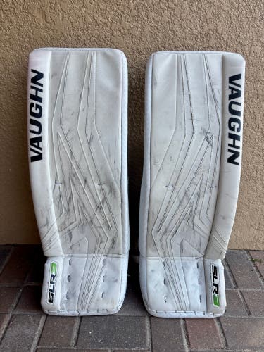 28" Vaughn SLR3 Goalie Leg Pads (Used for 1 season)