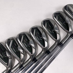 TaylorMade RocketBallz Iron Set 5-PW+AW True Temper DG S300 Stiff Steel Mens RH