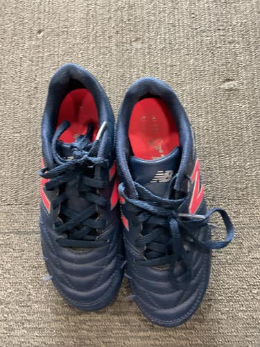 Used New Balance 442 Soccer Cleats Navy Blue Youth 13.0 11614-S000235710