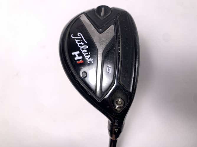 Titleist 818 H1 3 Hybrid 19* Project X HZRDUS RDX Smoke 6.0 Black 80g Stiff RH