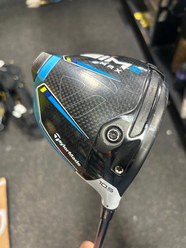 Used Taylormade SIM 2 MAX Mens Driver RH 10.5 Degree 11337-S000485386