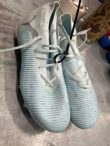 Used Puma Soccer Cleats Royal Blue Senior 6.5 11337-S000485374