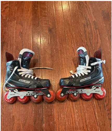 Bauer Vapor X2.7 Inline Skates Regular Width Size 4 (Used)