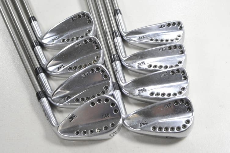 PXG 0311 4-W, 52* Iron Set Stiff Flex Right Aerotech SteelFiber 110 # 217362