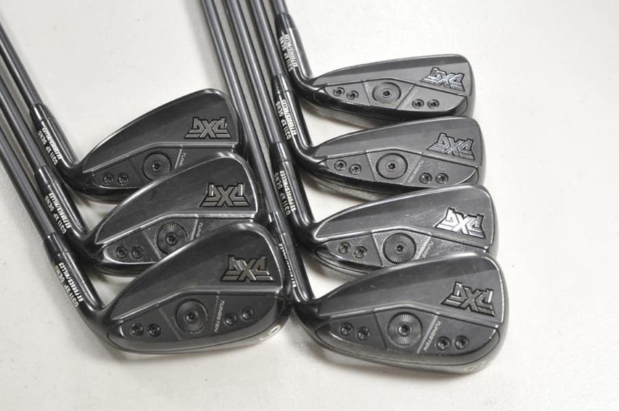 PXG Gen6 0311 XP Double Black 5-W,GW Iron Set Regular Flex MMT
