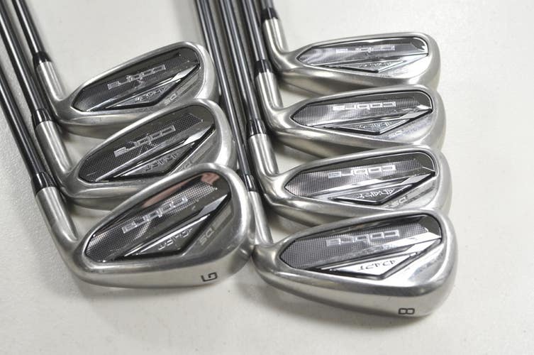 Cobra DS-ADAPT 5-PW,GW Iron Set Regular Flex Right KBS 75g Graphite # 217336